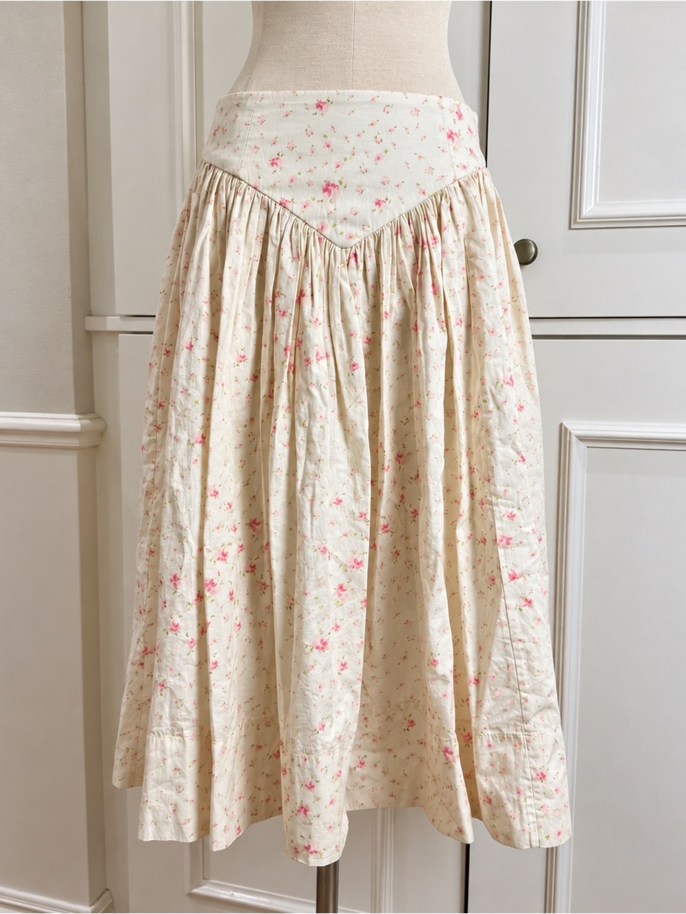 NWT Sandy Liang Roth Skirt in Pink Multi - Size 2